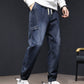 Trendy Loose Fit Denim Pants for Men