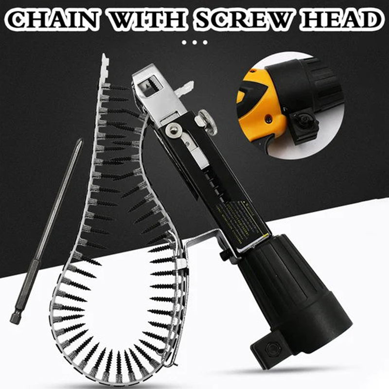 Chain Nail Gun Adapter Automatic Drill Nailer