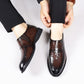 Men's Business Casual Slip-On PU Leather Shoes