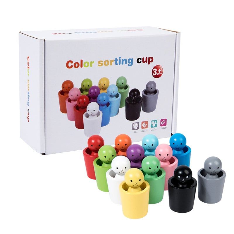 🎨Hot Sale 49% OFF👶Color Sorting Cups For Kids