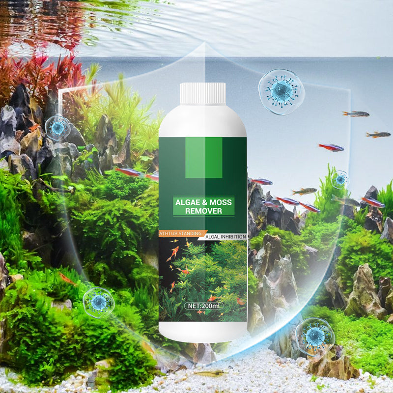 🎉Buy More Save More💥 Algae & Moss Remover for Fish Tank - Safe Water Purification