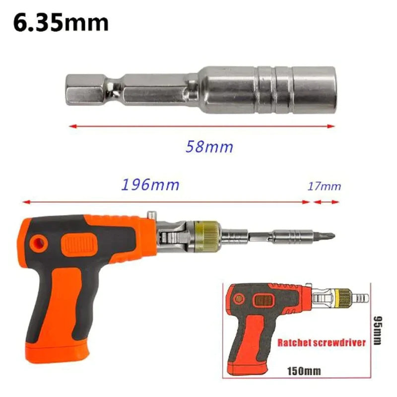 🔥2025 HOT SALE🔥 Magnetic Ratchet Screwdriver Set