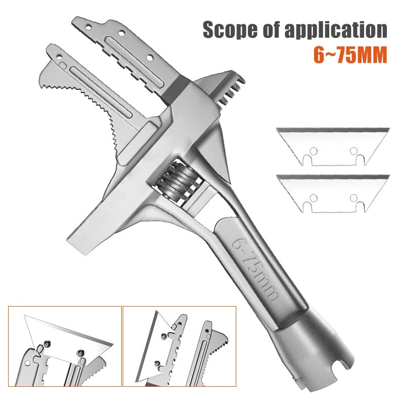 Multifunctional Bathroom Wrench Tool