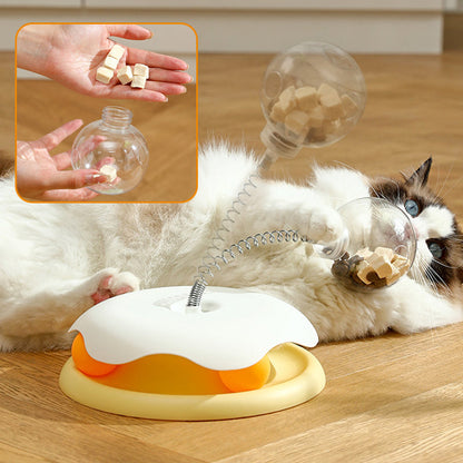 🐱Interactive Cat Carousel With Leaky Balls And Springs✨🐕
