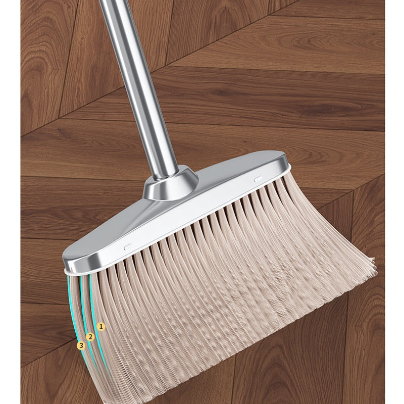 Stainless Steel Hangable Broom & Dustpan Set