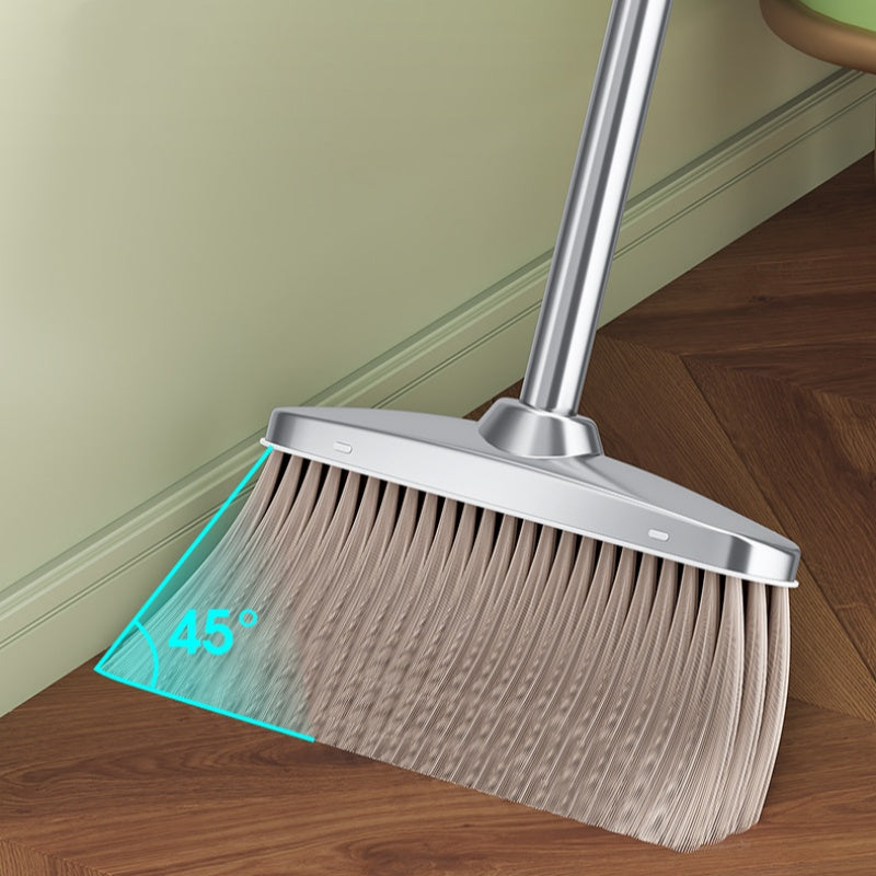 Stainless Steel Hangable Broom & Dustpan Set