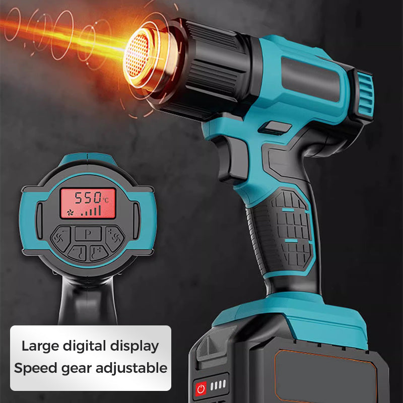 Cordless Rechargeable Adjustable Heat Gun