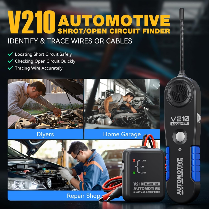 Automotive Electrical Open & Short Finder & Circuit Tester