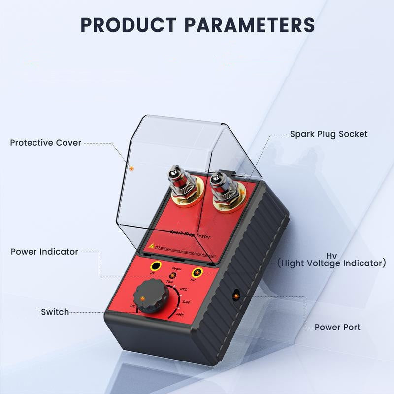 ⚡ Limited Time Half Price - Spark Plug Tester with Dual Test Holes