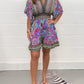 Plant Bold Printed Casual Romper