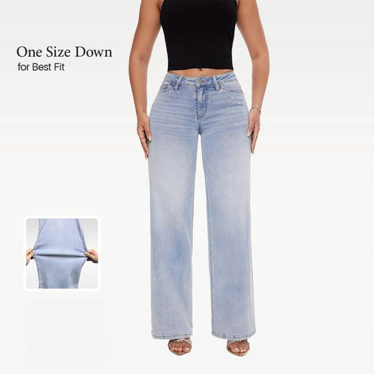 🎁 Hot Sale 49% OFF 🔥Mid-low Rise Baggy Jeans