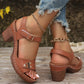 👡Hot Sale 50% OFF🥰Women's Chunky Heel Sandals