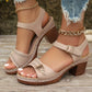 👡Hot Sale 50% OFF🥰Women's Chunky Heel Sandals