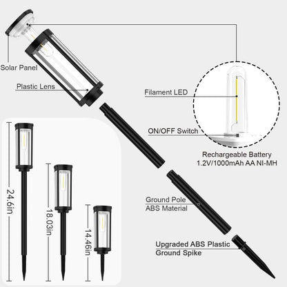 ✨Solar Pathway Lights Outdoor