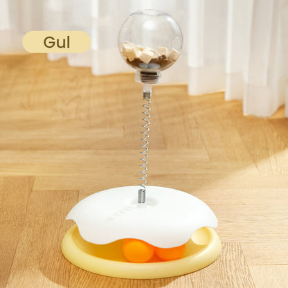 🐱Interactive Cat Carousel With Leaky Balls And Springs✨🐕
