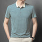 👕Men's Business Casual Striped Breathable Lapel T-Shirt
