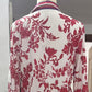 Women's Lapel Print Shirt ＆ Pants Two-Piece Set