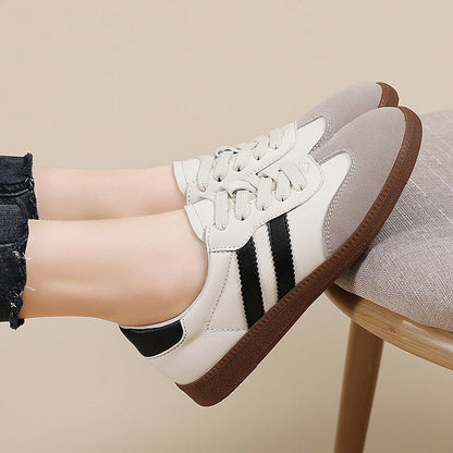 Women's Fashion Comfortable Low Top Flat Shoes