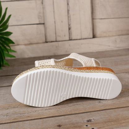 Women's Casual Breathable Mesh Thick Bottom Sandals