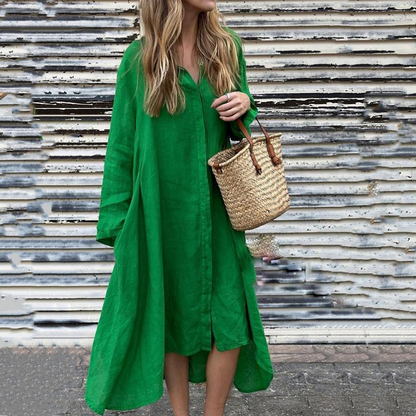 🌸Time-limited special offer💐Women's Casual Loose Long Sleeve Dress
