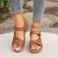 Ladies Elegant Floral Slope Bottom Sandals