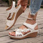 Ladies Elegant Floral Slope Bottom Sandals