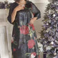 Women's Casual Round Neck Printed Dress