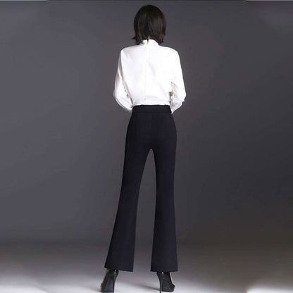 ⏳ Limited time 50% off! 💥Women's Casual High Waisted Flared Pants（The more you buy, the higher the discount）