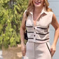 Women's Sleeveless Crop Top & Pants 2-Piece Set