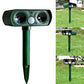 Outdoor Solar Powered Ultrasonic Animal Repeller