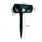 Outdoor Solar Powered Ultrasonic Animal Repeller