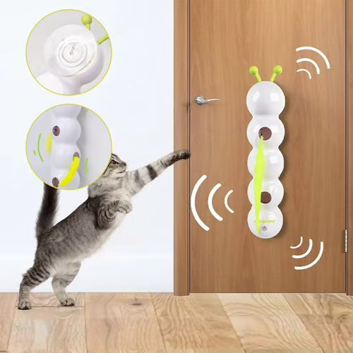 Interactive Electric Caterpillar Cat Toy(Free Shipping)