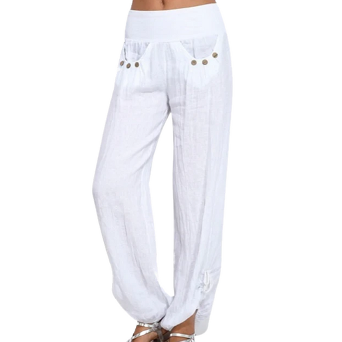 High Waist Comfy Drawstring Pants