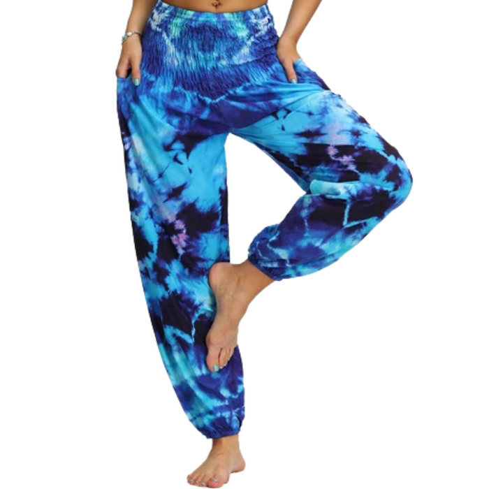 Tie-Dye Harem Pants