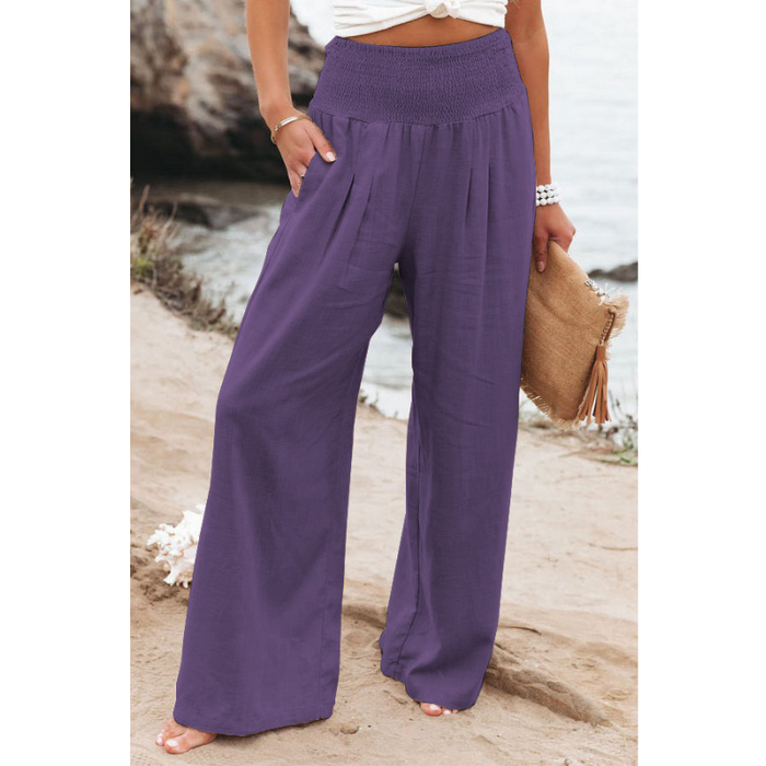 Casual Wide Legged Slacks Women