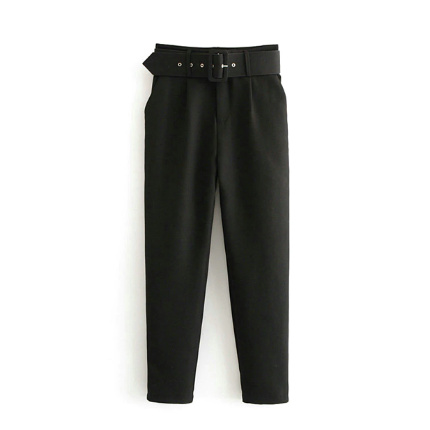 Woman's High Waist Suit Pants