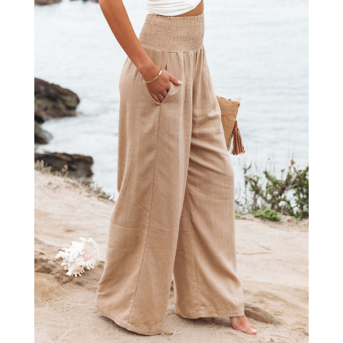 Casual Wide Legged Slacks Women